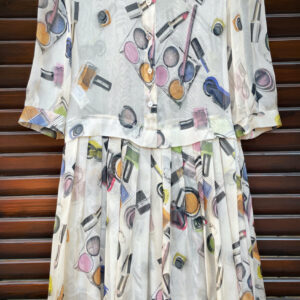 Abito in seta Moschino Chepandchic
