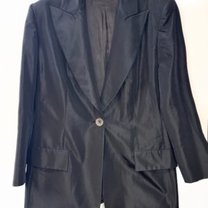 Blazer in taffetà anni '90