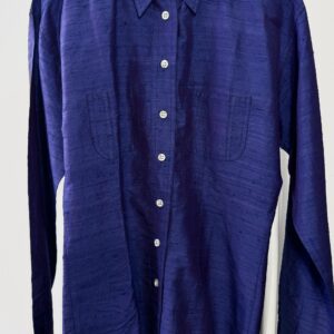 Camicia in shantung anni '70 t S