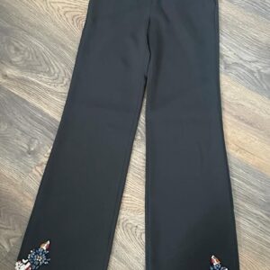 Pantaloni eleganti con strass t 42