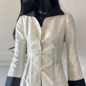 Blusa orientale in shantung taglia S