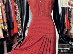 Vintage sartoriale in pura seta t M