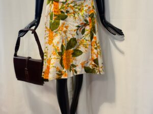 Completo sartoriale anni '70 in seta t XXS