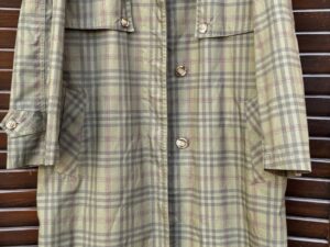 Soprabito in gabardine scozzese