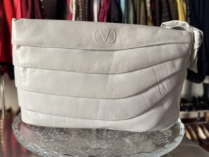 Pouch in pelle Valentino vintage