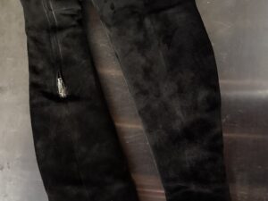 Cuissardes in camoscio Gianvito Rossi